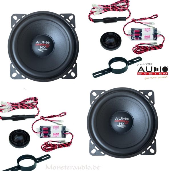 Audio System HX 100 SQ EM EVO 3 high-end 10cm 2-Wege Lautsprecher 100mm HX-100